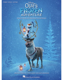 Elyssa Samsel_Kate Anderson Disney's Olaf's Frozen Adventure Songs from the Original Soundtrack   Piano, Chant et Guitare Recuei