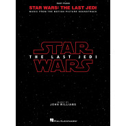 John Williams Star Wars: The Last Jedi Music from the Motion Picture Soundtrack   Easy Piano Recueil Easy Piano Songbook TV, Fil