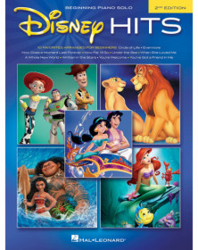 Disney Hits - 2nd Edition    Piano Recueil Beginning Piano Solo Songbook TV, Film, Comédie musicale  EASY 9781540022004 88868073