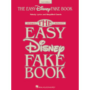 The Easy Disney Fake Book - 2nd Edition 100 Songs in the Key of C   C Instruments Recueil Easy Fake Book TV, Film, Comédie music