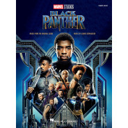 Ludwig Goransson Black Panther Music from the Marvel Studios Motion Picture Score   Piano Recueil Piano Solo Songbook TV, Film, 