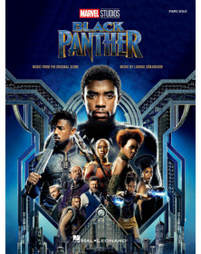 Ludwig Goransson Black Panther Music from the Marvel Studios Motion Picture Score   Piano Recueil Piano Solo Songbook TV, Film, 