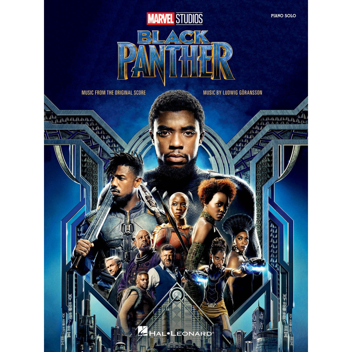 Ludwig Goransson Black Panther Music from the Marvel Studios Motion Picture Score   Piano Recueil Piano Solo Songbook TV, Film, 