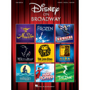 Disney On Broadway - 2nd Edition    Piano, Chant et Guitare Recueil Piano-Vocal-Guitar Songbook TV, Film, Comédie musicale   978