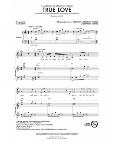 Kristen Anderson-Lopez_Robert Lopez True Love from Frozen: The Broadway Musical Mac Huff  SATB Conducteur chorale Broadway Chora