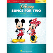 Disney Songs for Two Alto Saxes Easy Instrumental Duets Mark Phillips  2 Saxophones Alto Recueil Easy Instrumental Duets TV, Fil