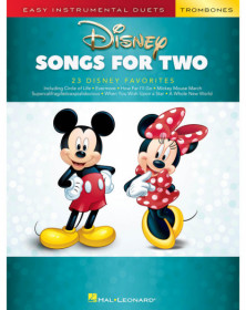 Disney Songs for Two Trombones Easy Instrumental Duets Mark Phillips  2 Trombones Recueil Easy Instrumental Duets TV, Film, Comé