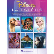 Disney Latest Hits 15 Recent Disney Favorites   Easy Piano Recueil Easy Piano Songbook TV, Film, Comédie musicale  EASY 97815400