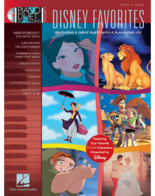 Disney Favorites Piano Duet Play-Along Volume 5   Piano Duet Recueil + Enregistrement(s) en ligne Piano Duet Play-Along TV, Film