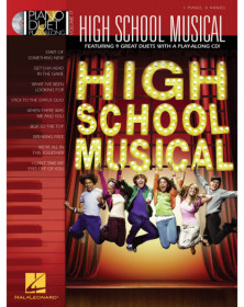 Klaus Badelt High School Musical Piano Duet Play-Along Volume 17   Piano Duet Recueil + CD Piano Duet Play-Along TV, Film, Coméd