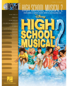 High School Musical 2-easy piano     Piano Duet Recueil + CD Easy Piano Play-Along     884088221720 HL00290565