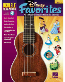 Disney Favorites Ukulele Play-Along Volume 7    Ukulélé Recueil + Enregistrement(s) en ligne Ukulele Play-Along TV, Film, Comédi
