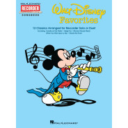 Walt Disney Favorites     Recorder Recueil Recorder TV, Film, Comédie musicale   9780793564828 73999098006 HL00710100