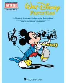 Walt Disney Favorites     Recorder Recueil Recorder TV, Film, Comédie musicale   9780793564828 73999098006 HL00710100