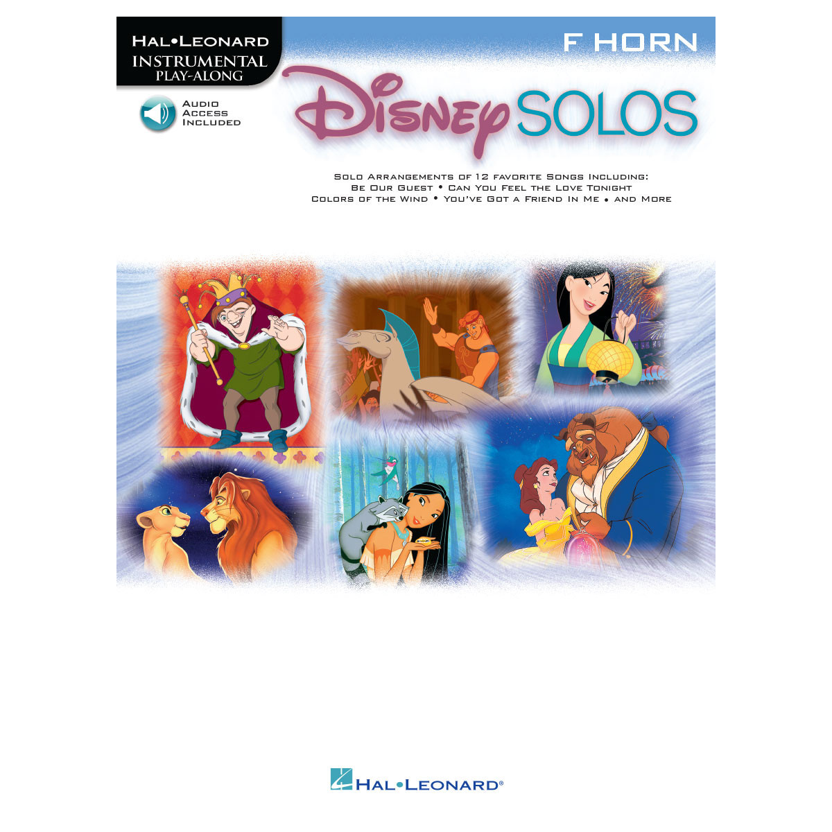 Disney Solos - Horn in F Instrumental Play-Along   Cor Recueil + Enregistrement(s) en ligne Instrumental Play-Along TV, Film, Co