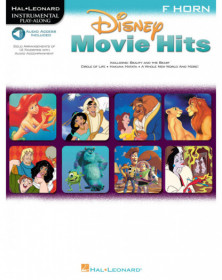 Disney Movie Hits - Cor en Fa + Audio en ligne - Hal Leonard