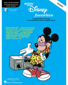Easy Disney Favorites - Trumpet Instrumental Play-Along   Trompette Recueil + Enregistrement(s) en ligne Instrumental Play-Along