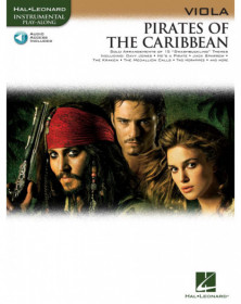 Klaus Badelt Pirates of the Caribbean - Viola Instrumental Play-Along   Viola Recueil + Enregistrement(s) en ligne Instrumental 