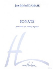 Jean-Michel Damase : Sonate pour Flûte ou Violon et Piano