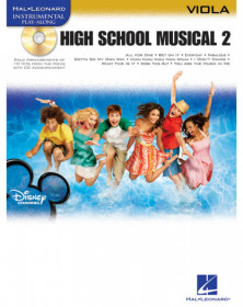 High School Musical 2    Viola Recueil + CD Hal Leonard Instrumental Folio  English   884088202293 HL00842254