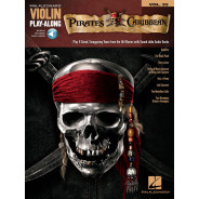 Pirates of the Caribbean Violin Play-Along Volume 23   Violon Recueil + Enregistrement(s) en ligne Violin Play-Along TV, Film, C