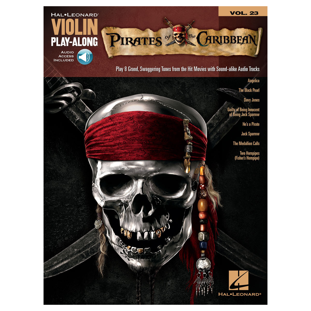 Pirates of the Caribbean Violin Play-Along Volume 23   Violon Recueil + Enregistrement(s) en ligne Violin Play-Along TV, Film, C
