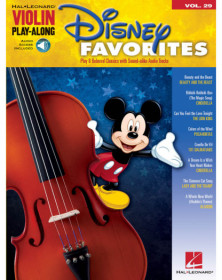Disney Favorites Violin Play-Along Volume 29   Violon Recueil + Enregistrement(s) en ligne Violin Play-Along TV, Film, Comédie m