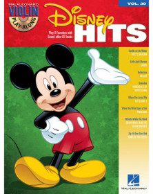 Disney Hits Violin Play-Along Volume 30   Violon Recueil + CD Violin Play-Along TV, Film, Comédie musicale   9781458419842 88408