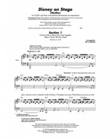 Disney on Stage (Medley)