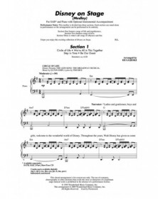Disney on Stage (Medley)