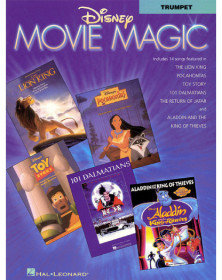 Disney Movie magic    Trompette Recueil Instrumental Folio TV, Film, Comédie musicale English  9780793578375 73999310252 HLD0084
