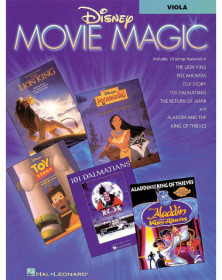 Disney Movie Magic     Viola Recueil Instrumental Folio TV, Film, Comédie musicale   9780793578412 73999866629 HLD00841179