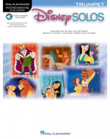 Disney Solos - Trumpet Instrumental Play-Along   Trompette Recueil + Enregistrement(s) en ligne Instrumental Play-Along TV, Film