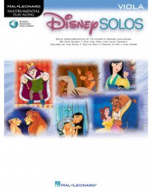 Disney Solos - Viola Instrumental Play-Along   Viola Recueil + Enregistrement(s) en ligne Instrumental Play-Along TV, Film, Comé