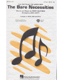 Terry Gilkyson The Bare Necessities From The Jungle Book 2-Part  John Leavitt  Vocal and Piano Conducteur chorale Choral TV, Fil