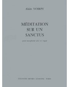 Méditation sur un Sanctus