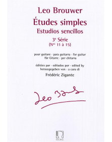 Études simples - Estudios sencillos (Série 3)