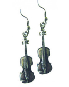 Earrings Violin