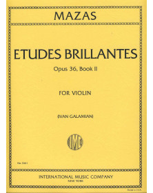 MAZAS - Etudes brillantes op. 36 n° 2