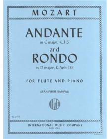 Wolfgang Amadeus Mozart : Andante et Rondo