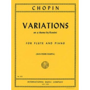 Chopin : Variations Sur Un Thème De Rossini (Rev. Rampal)