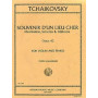 Tchaikovsky : Souvenir D'un Lieu Cher, Opus 42 (Galamian)