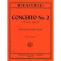 WIENAWSKI : Concerto n° 2 ré mineur op. 22 - Violon (Galamian)