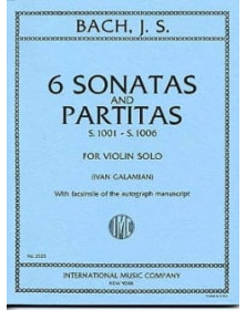 Sonates et Partitas BWV...