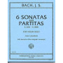 Sonates et Partitas BWV 1001-1006 pour violon seul (Galamian)