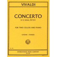 VIVALDI : Concerto Sol mineur , RV 531 (GHEDINI - STARKER)