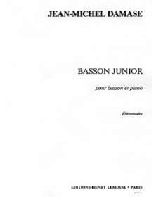 Basson junior - Jean-Michel Damase - Editions Henry Lemoine