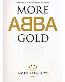 More ABBA Gold - Album pour Piano, Voix et Guitare - AM91337 - 9780711935914