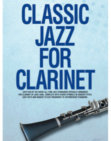 Classic Jazz For Clarinet