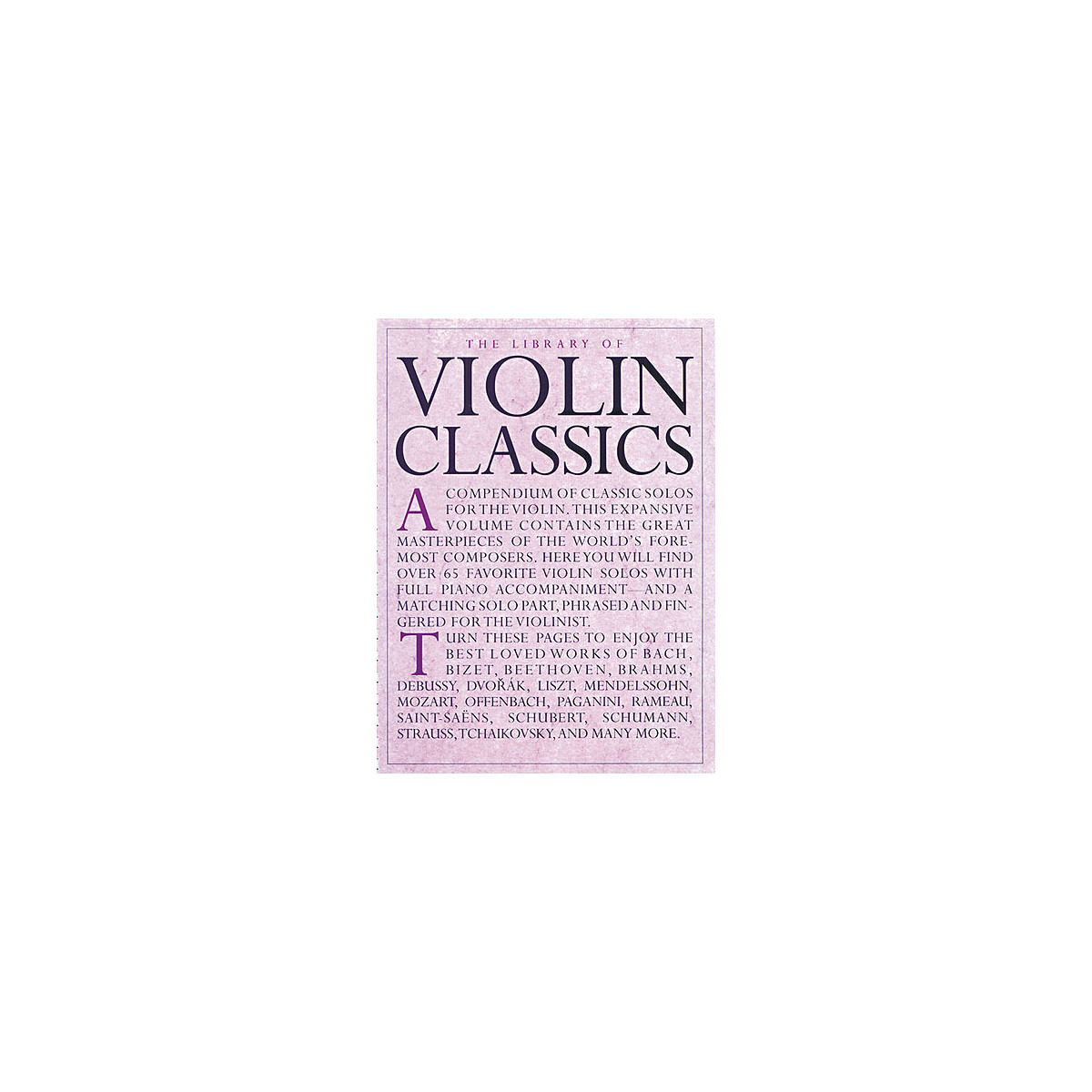 The Library Of Violin Classics